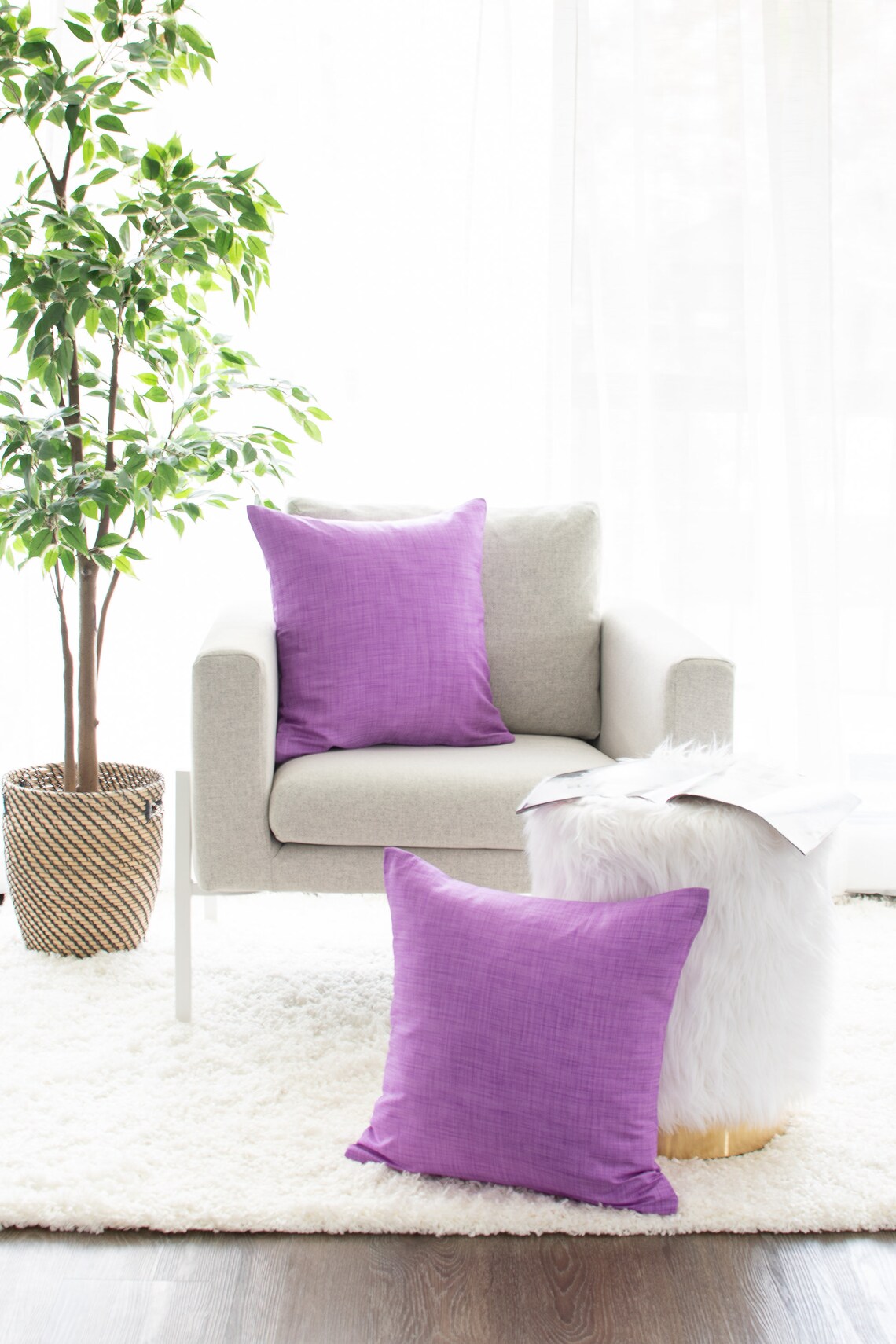 Lavender Sofa Pillow Cover Pattern Pillow Decorative Covers Etsy