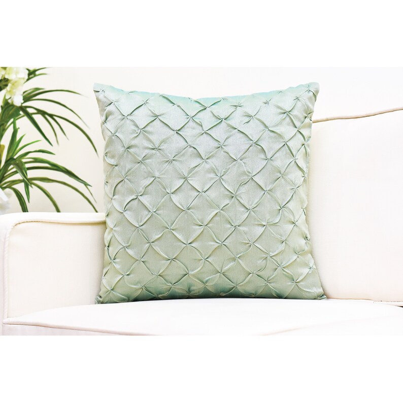 sage green pillow cases