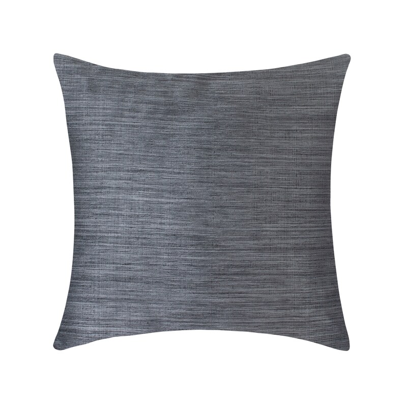 Grey Euro Sham Pillow Cover 26x26 inch Luxurious Elegant & Etsy