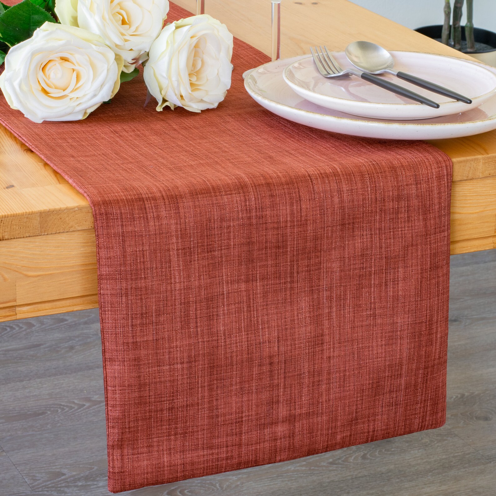 Rust Table Runner 64 inches long For Dining Kitchen Long & Etsy