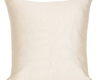 plain cream cushions