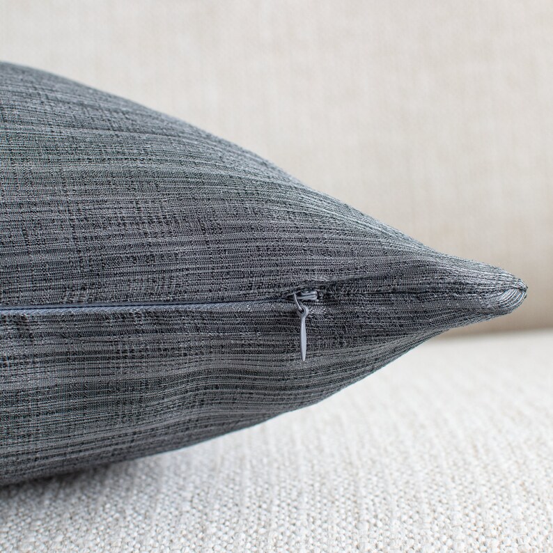 Grey Euro Sham Pillow Cover 26x26 inch Luxurious Elegant & Etsy