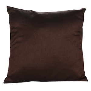 Light brown pillow covers kissenbezug Brown pillow cover Chocolate brown