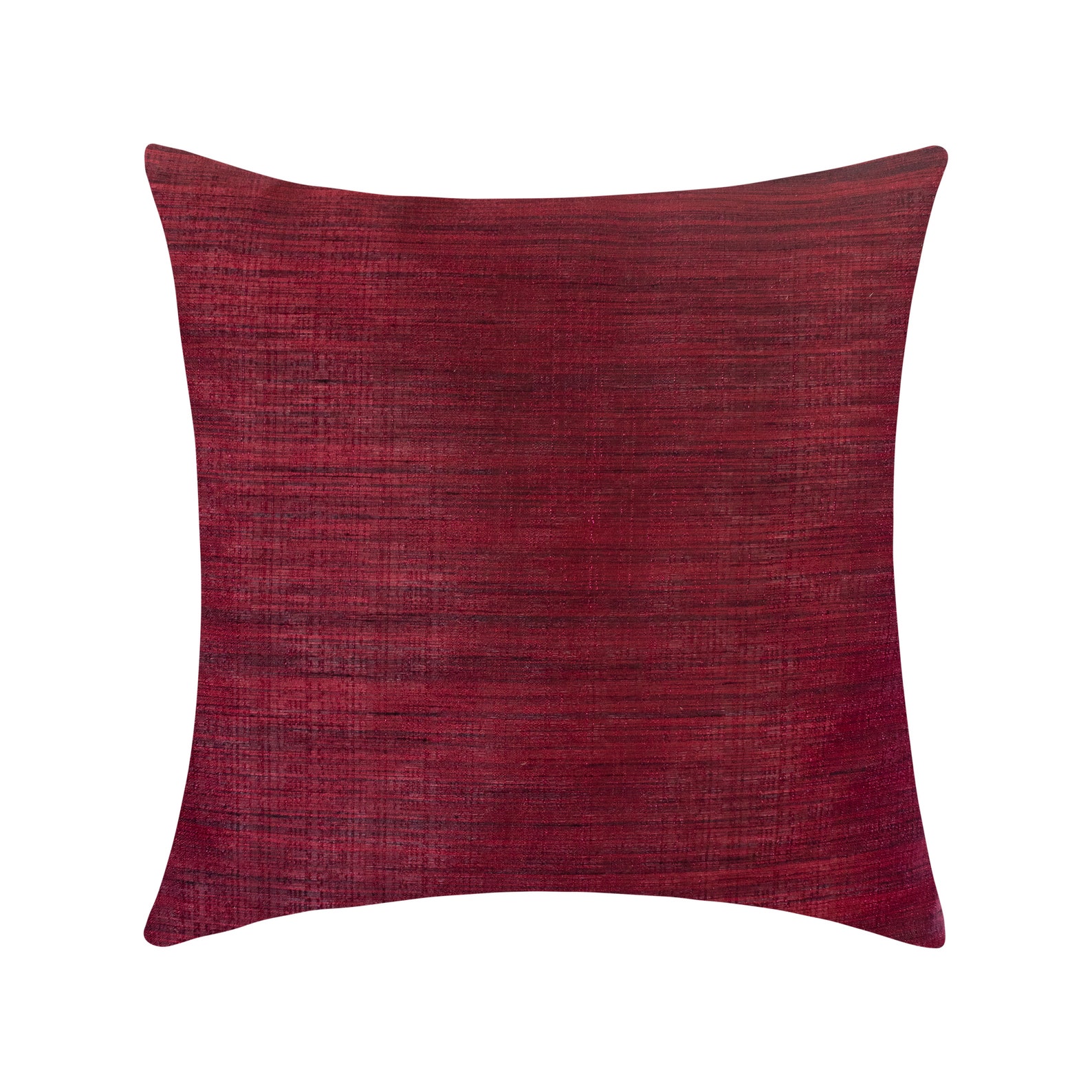 Burgundy Decorative Pillow Cover 22x22 inch for Sofa Couch Etsy