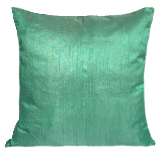 Set of 2 Solid Mint Green Pillow Covers & Shams Plain Mint Etsy