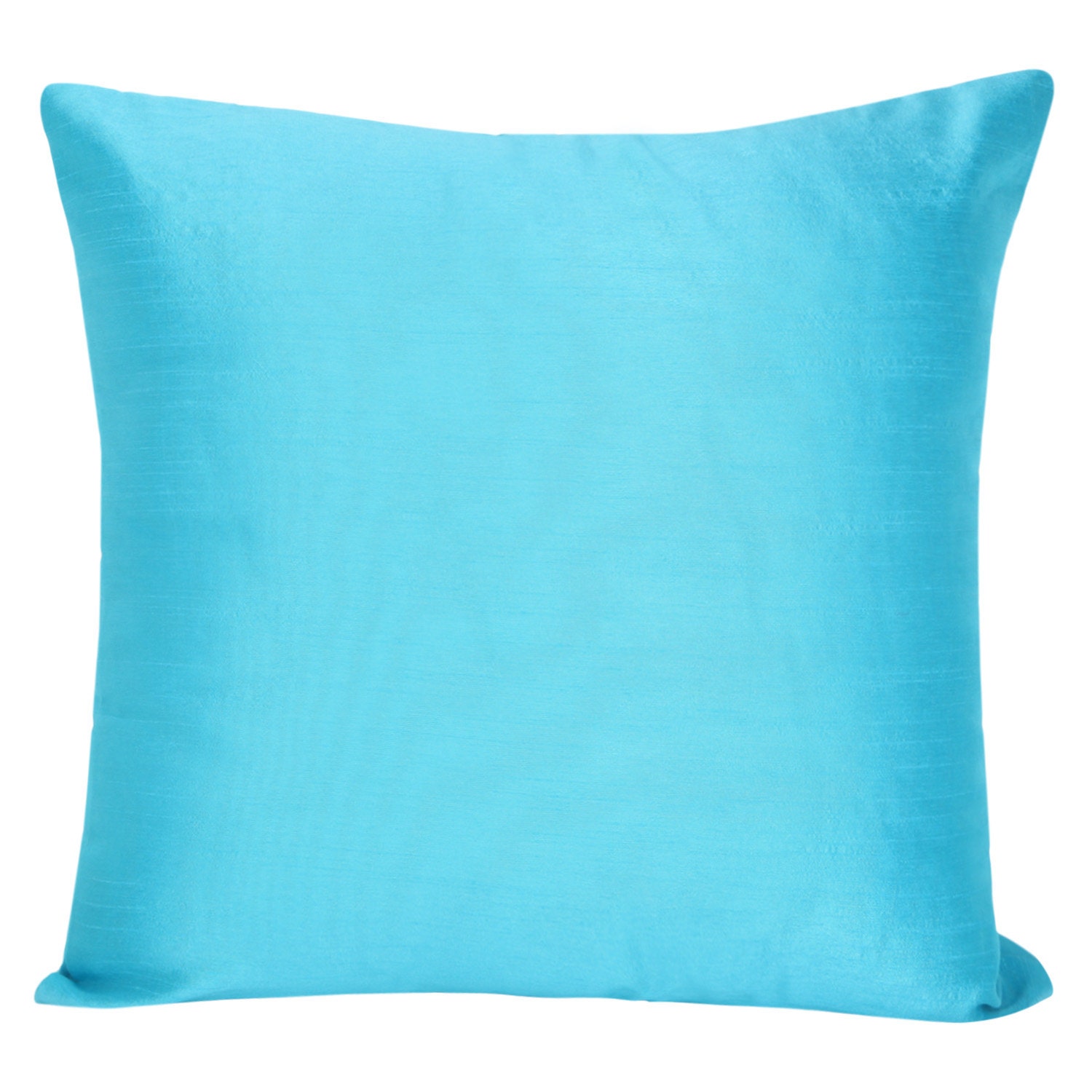 Set of 2 Solid Light Turquoise Blue Pillow Cover & Euro Sham Etsy
