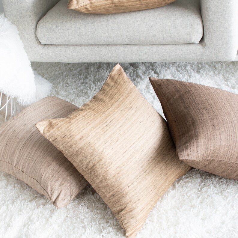 Peach Throw Pillow Cover Minimalist Contemporary Pillows Etsy UK