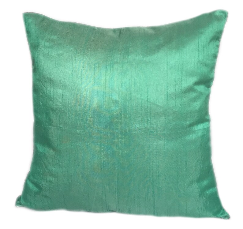 Set of 2 Solid Mint Green Pillow Covers & Shams Plain Mint Etsy