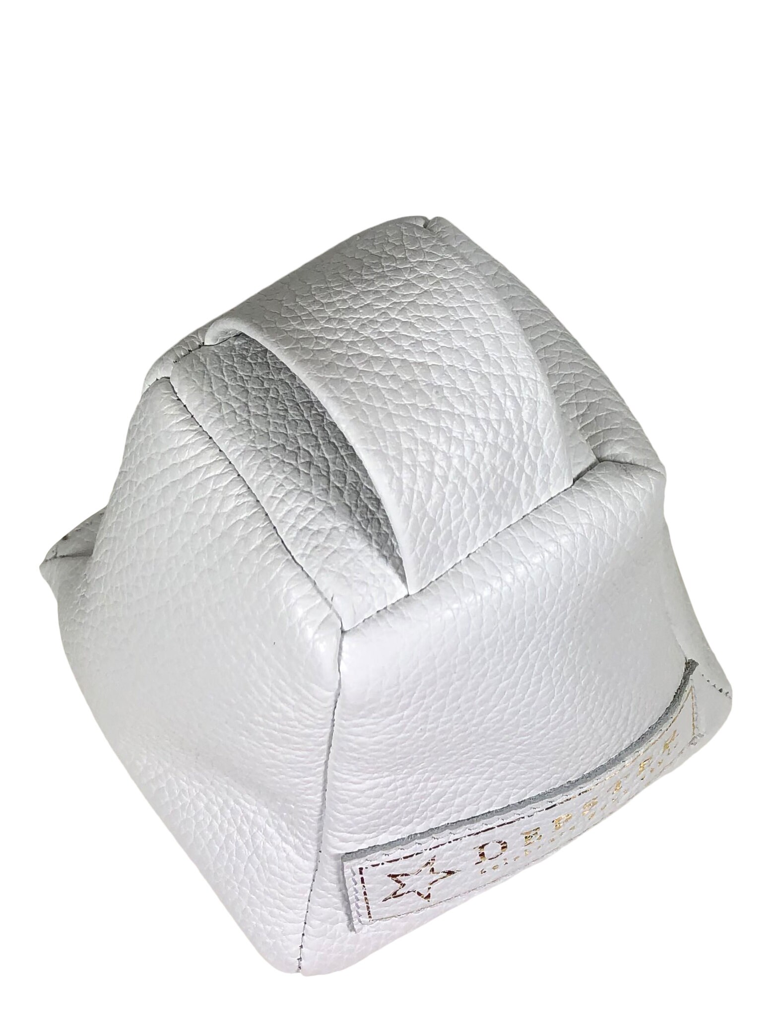 Hand made luxury door stop in white leather which you can Etsy