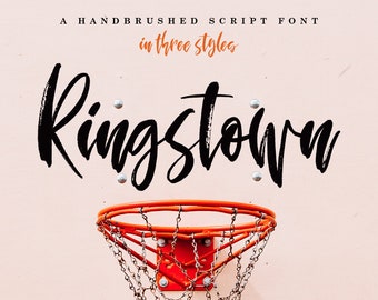 Ringstown Font - Downloadable