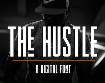 Hustle Font - Branding Font - Cricut Font - Canva Font - Logo Font - Procreate Font / Descarga digital instantánea