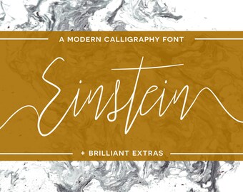 Einstein Font - Descargable