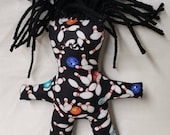 Dammit doll, Bowling pin, bowler, team sport, darn-it doll, therapy doll, stress relief doll, voodoo doll