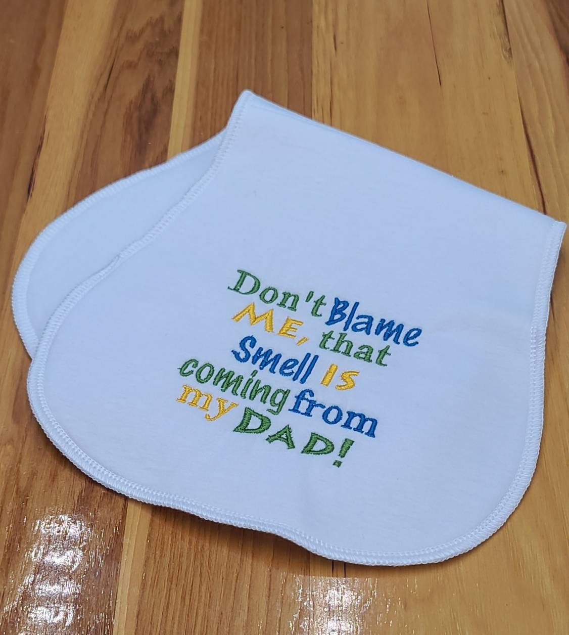 Funny burp cloth Don't blame me that smell is coming from Etsy