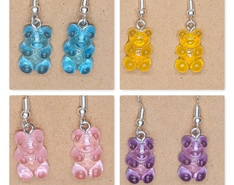 Gummy Bear Earrings - Etsy