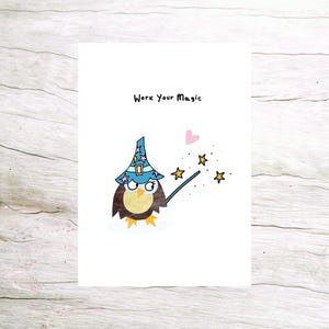Travaillez votre magie, Saison fantasmagorique, Hibou mignon