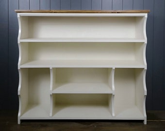 Tall Wooden Hallway Bench with Shoe & Boot Storage