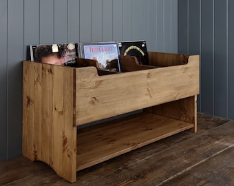 Vinyl Record / Children's Book Storage Bin Box