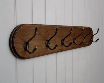 Perchero clásico para pasillo o dormitorio, cocina o baño