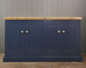 Rustic Shoe Storage Cabinet, Hallway Entryway Cupboard, Soft Close Doors