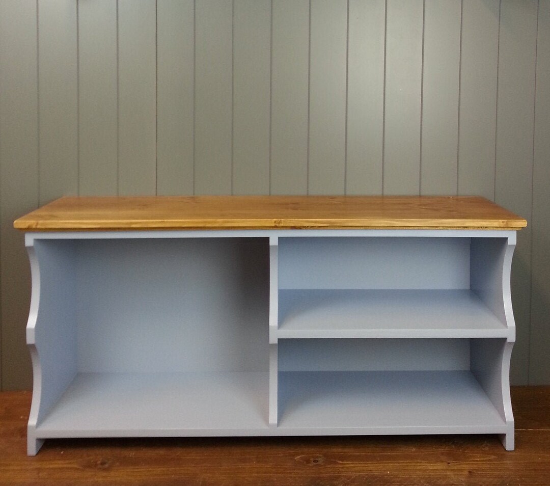 Boot Bench and Shoe Rack With Storage Shelves and Boot Compartment ...