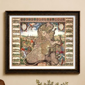 イギリス帝国連邦世界地図 - 古地図と版画 - アンティーク世界地図