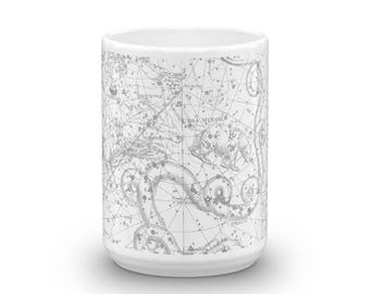 Constellations II 15oz Coffee & Tea Mug - Plate II - Draco - Ursa Minor - Cepheus - Tarandus - Cassiopeia