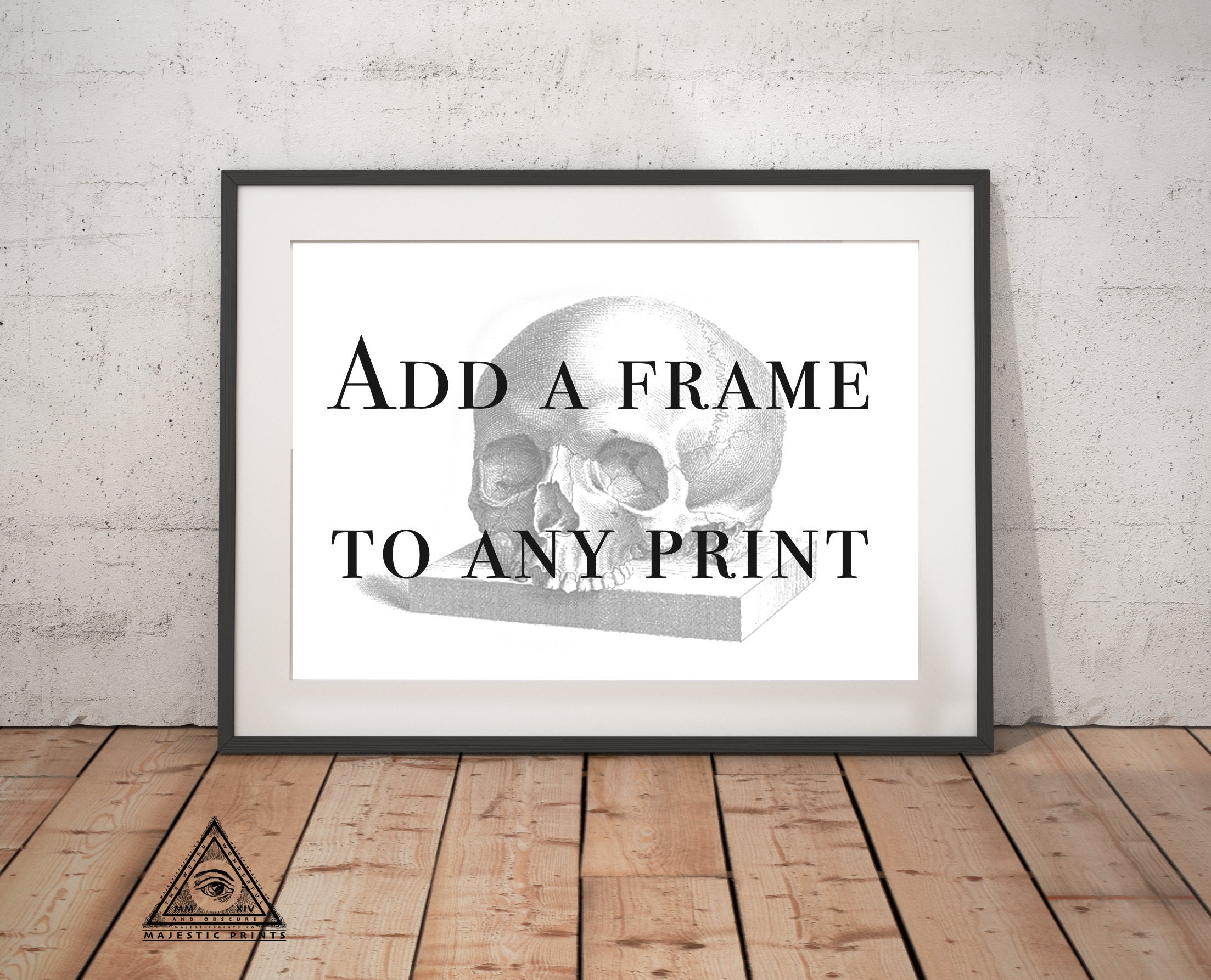 FRAME ANY PRINT - Add a Frame - Framed Art