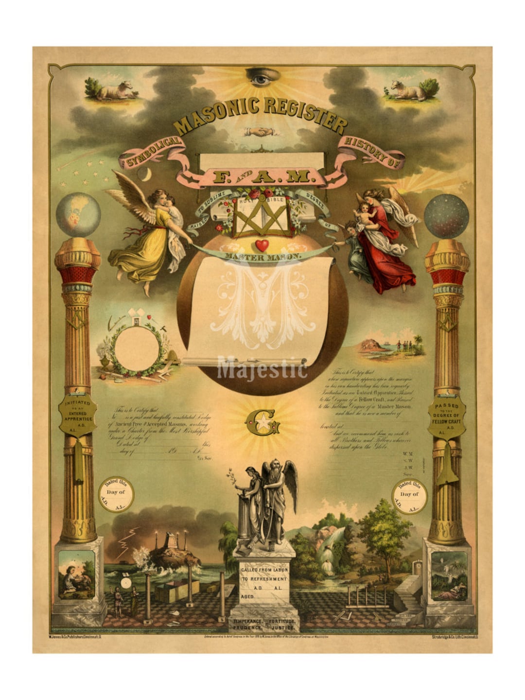 Art and Architecture of Freemasonry 洋書 The Art and Architecture of Freemasonry: Curl, James Stevens