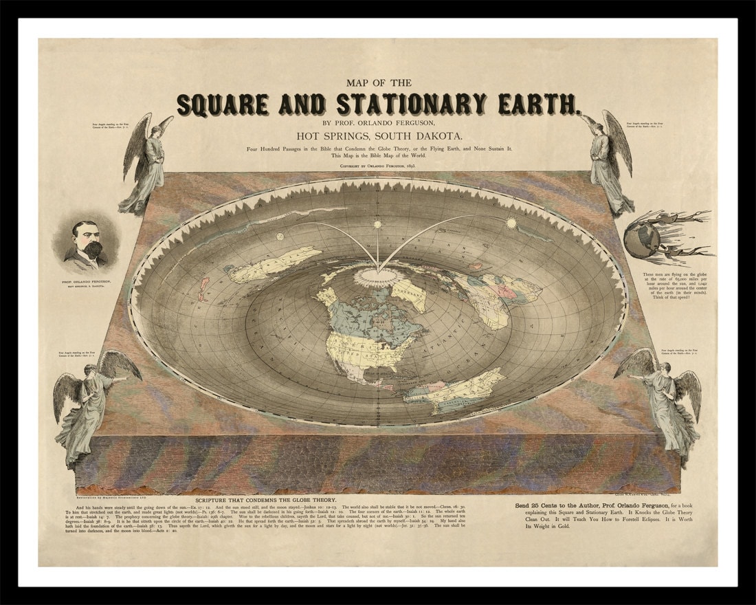 Center of flat clearance earth