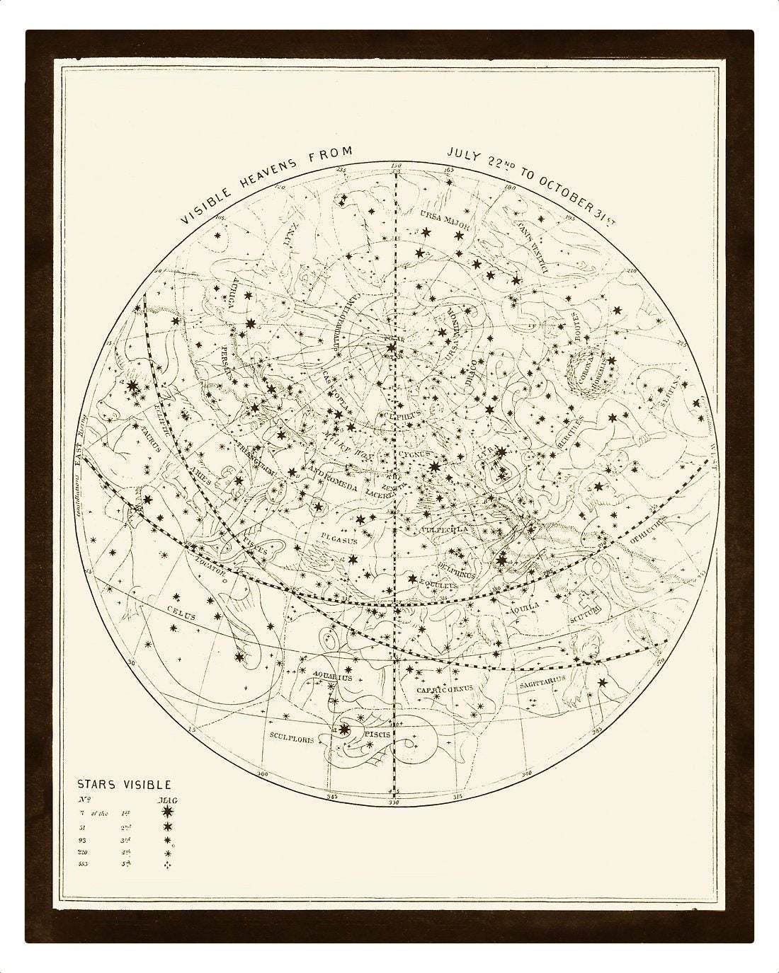 October Star Chart