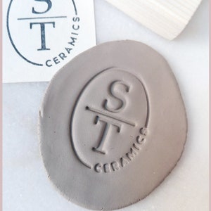 Stamp for Clay Stamp for Pottery Custom Logo Stamp Your Logo Pottery Stamp  Gift Stamp for Pottery Lovers Gift 1737190619 