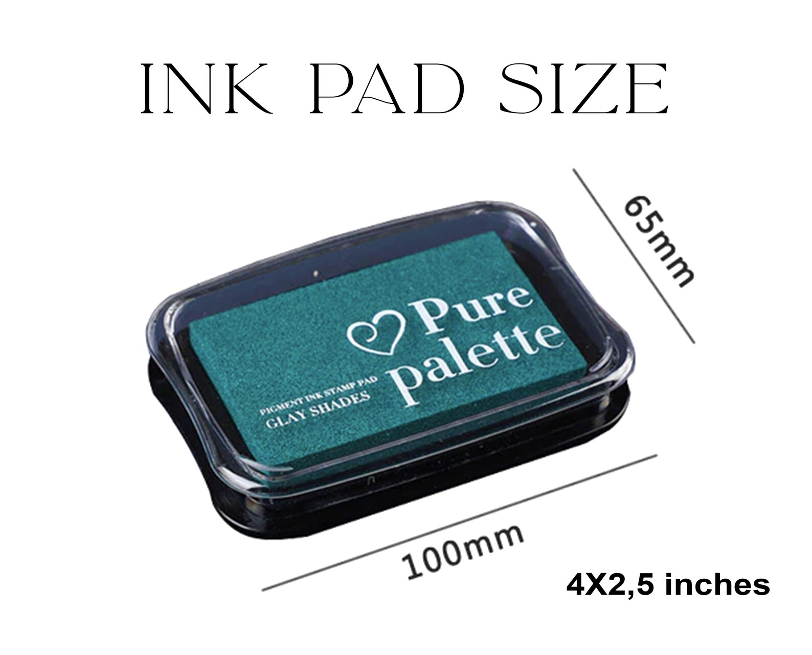 Ink Pad for Rubber Stamp Ink Pad Black Ink Pad Blue Ink Pad Etsy