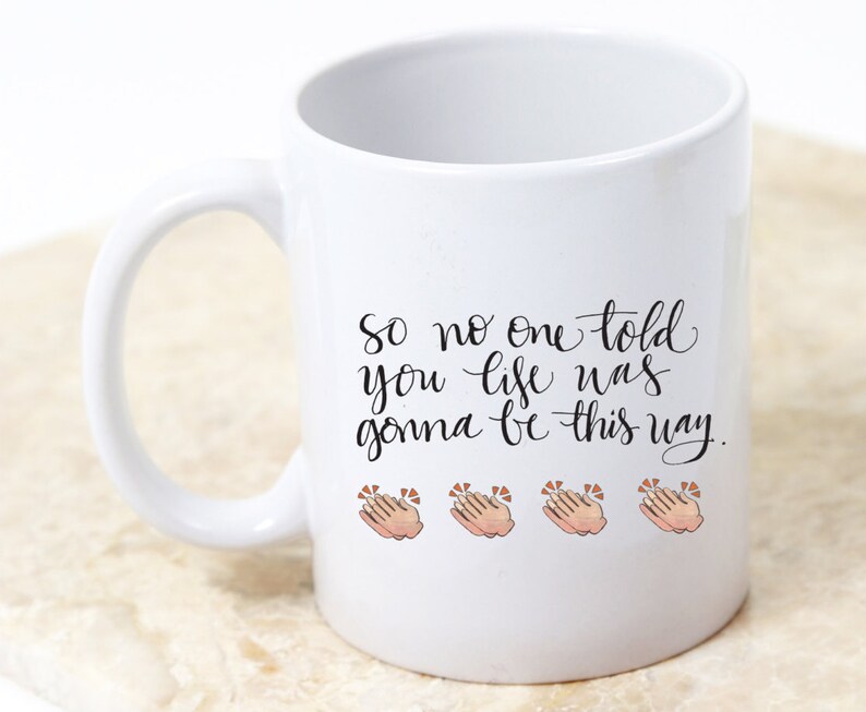 Friends TV Show Theme Song Emoji Clapping Hands Ceramic White Etsy