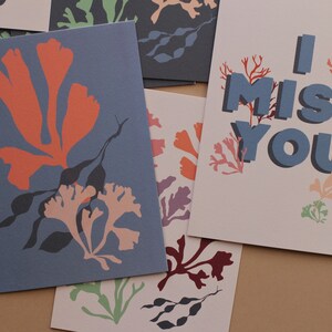 I miss you card, thinking of you, just because card, quarantine card, lockdown letters, missing you, long distance relationship image 5