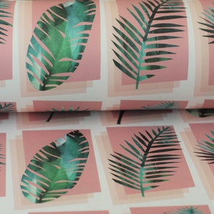 Tropical Palm print wrapping paper set image 3