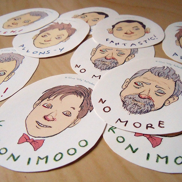 Doctor Who stickers