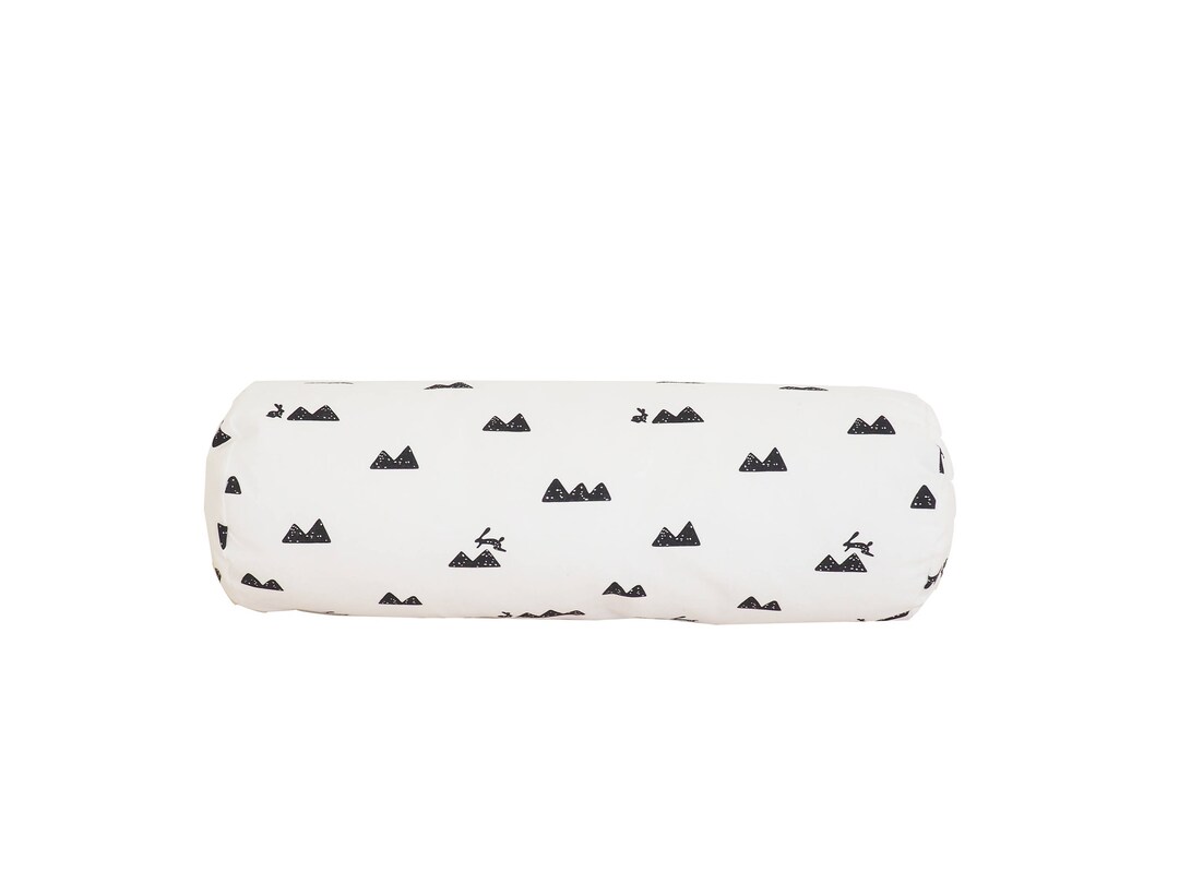 Mountain and Rabbits Bolster Pillow / Bolster Pillow Cover / Etsy