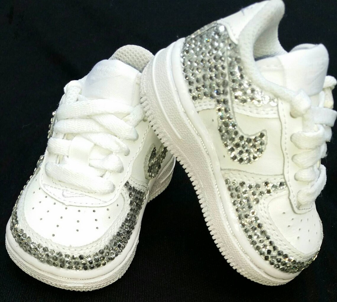 Custom Bling Air Force Ones Bling Tennis Shoes Bling & Etsy
