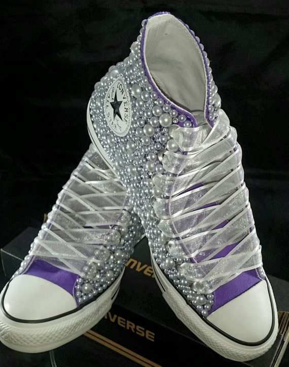 bride chuck taylors