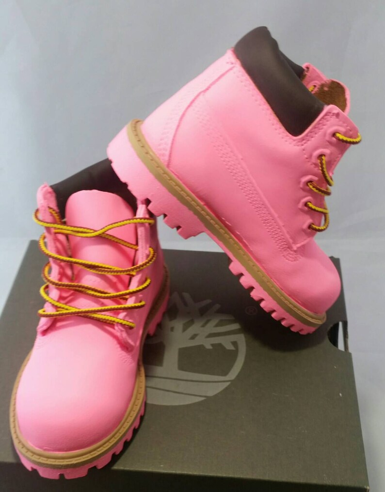 pink timberlands mens