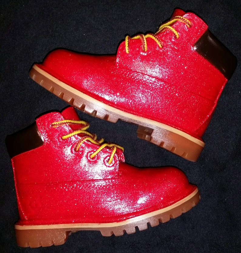 glitter timberland boots