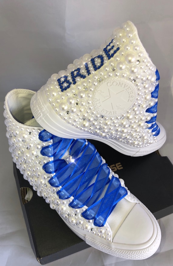 wedding bling sneakers