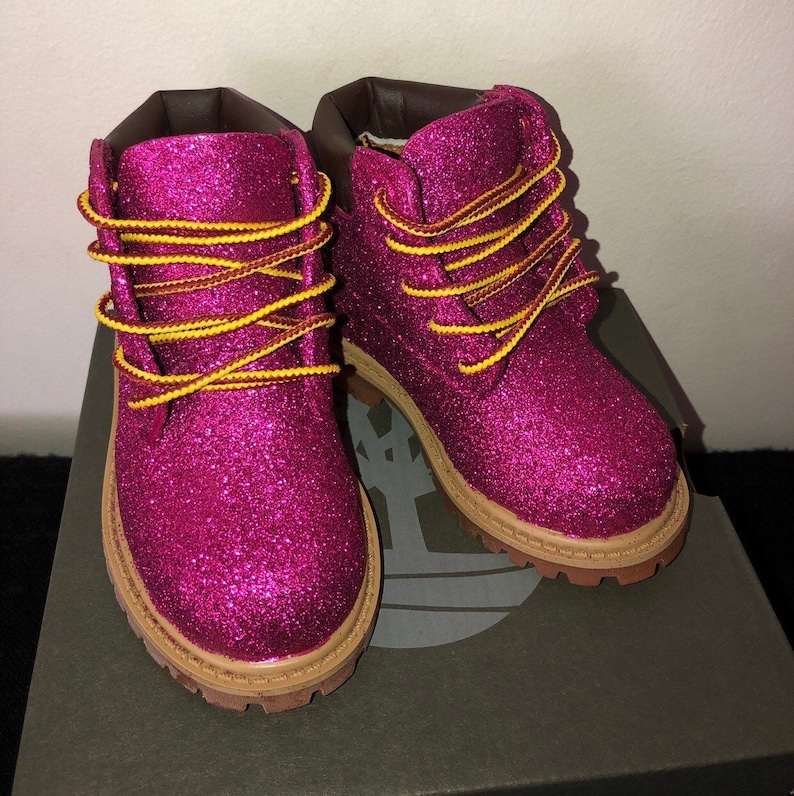 glitter timberland boots