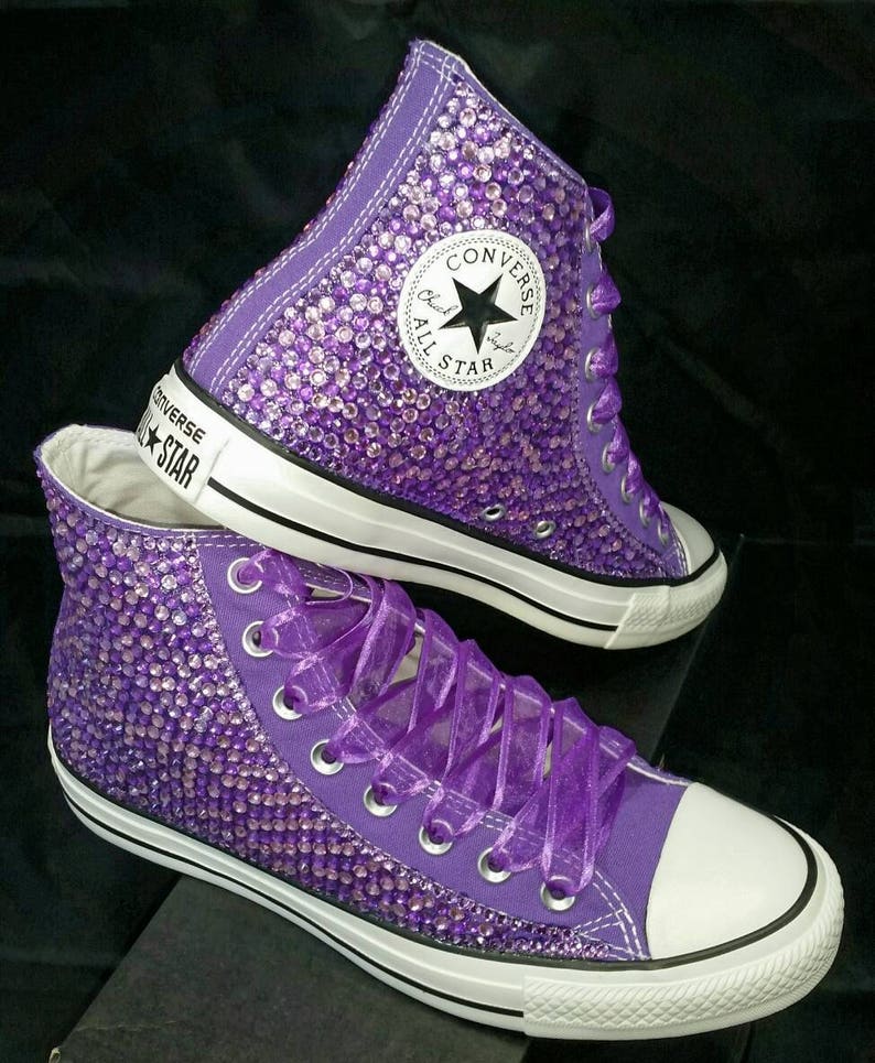 purple wedding sneakers