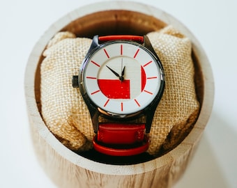 Limited Edition Hockey Stick Watch – Historic Wood Stick Dial