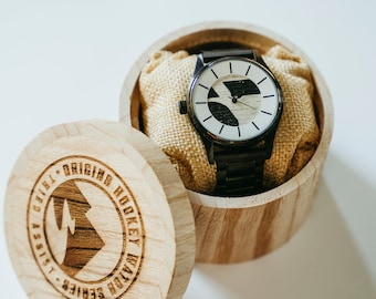 Limited Edition Hockey Stick Watch – Upcycled 1985 Titan Pro