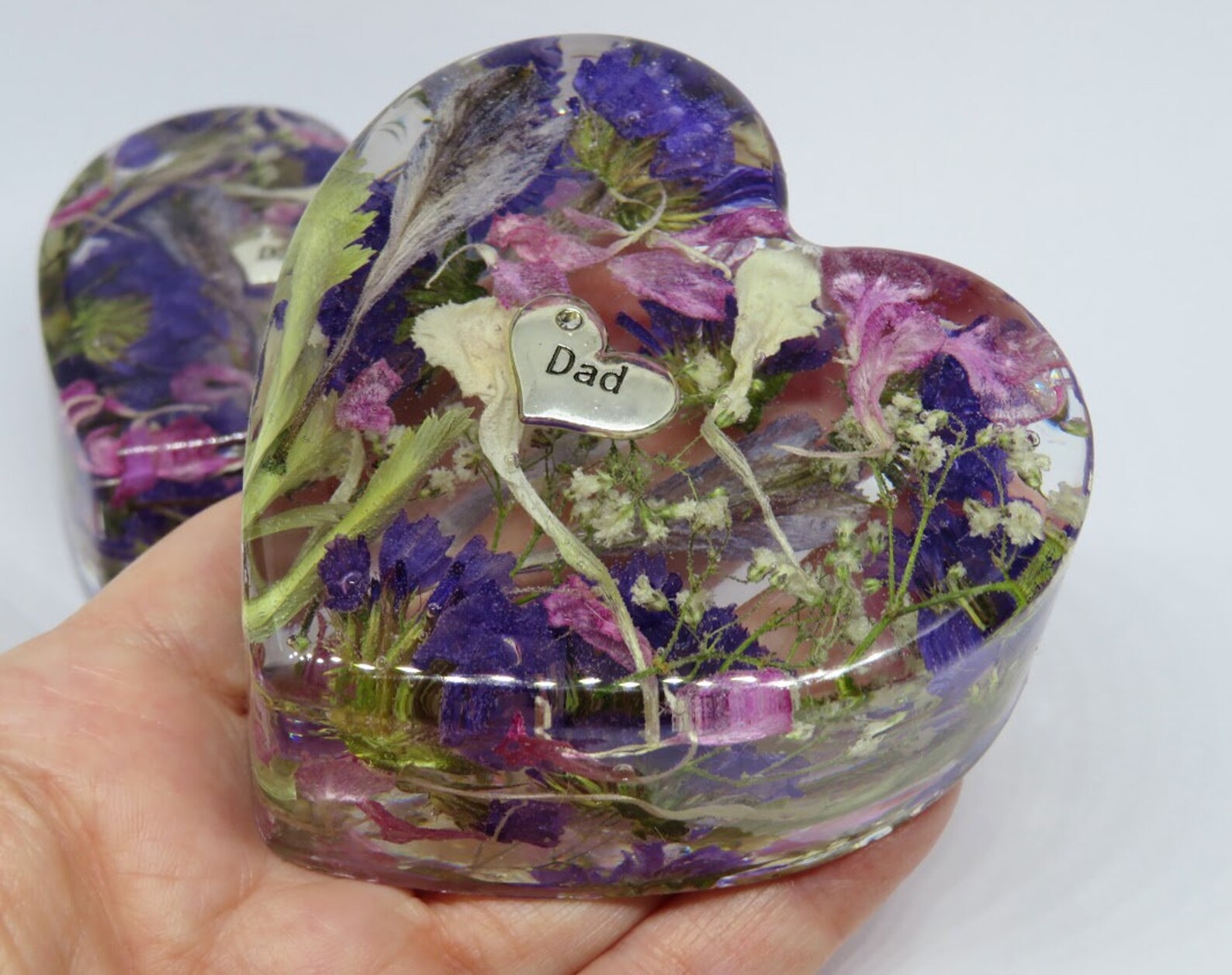 Funeral keepsake funeral flowers preserved flower keepsake Etsy