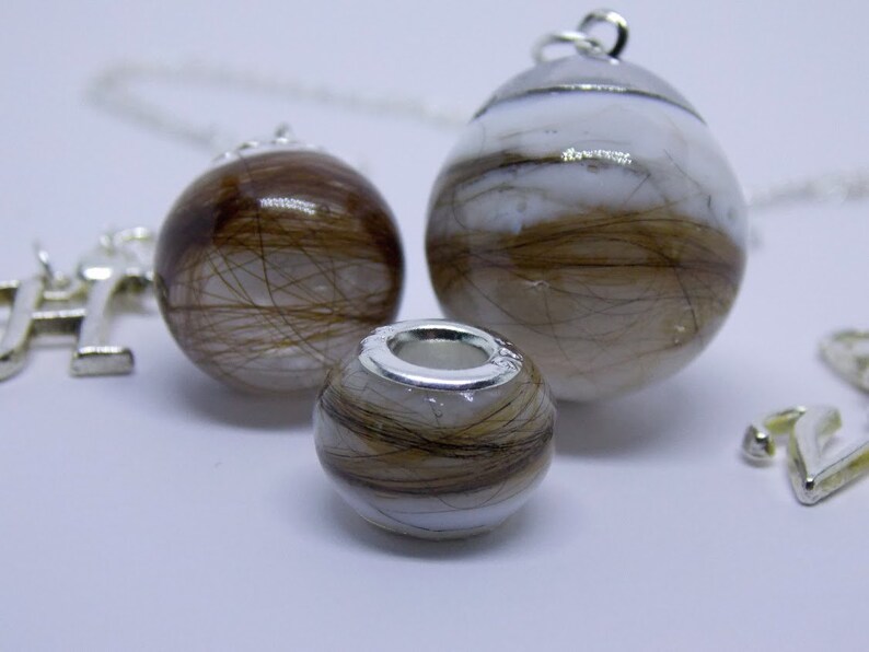 Pet memorial beads fur memorial bead memorial jewelry dog Etsy