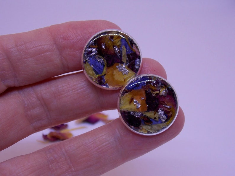 funeral flowers cuff links, wedding flowers preserved pressed flower wedding wedding flower cuff link keepsakes